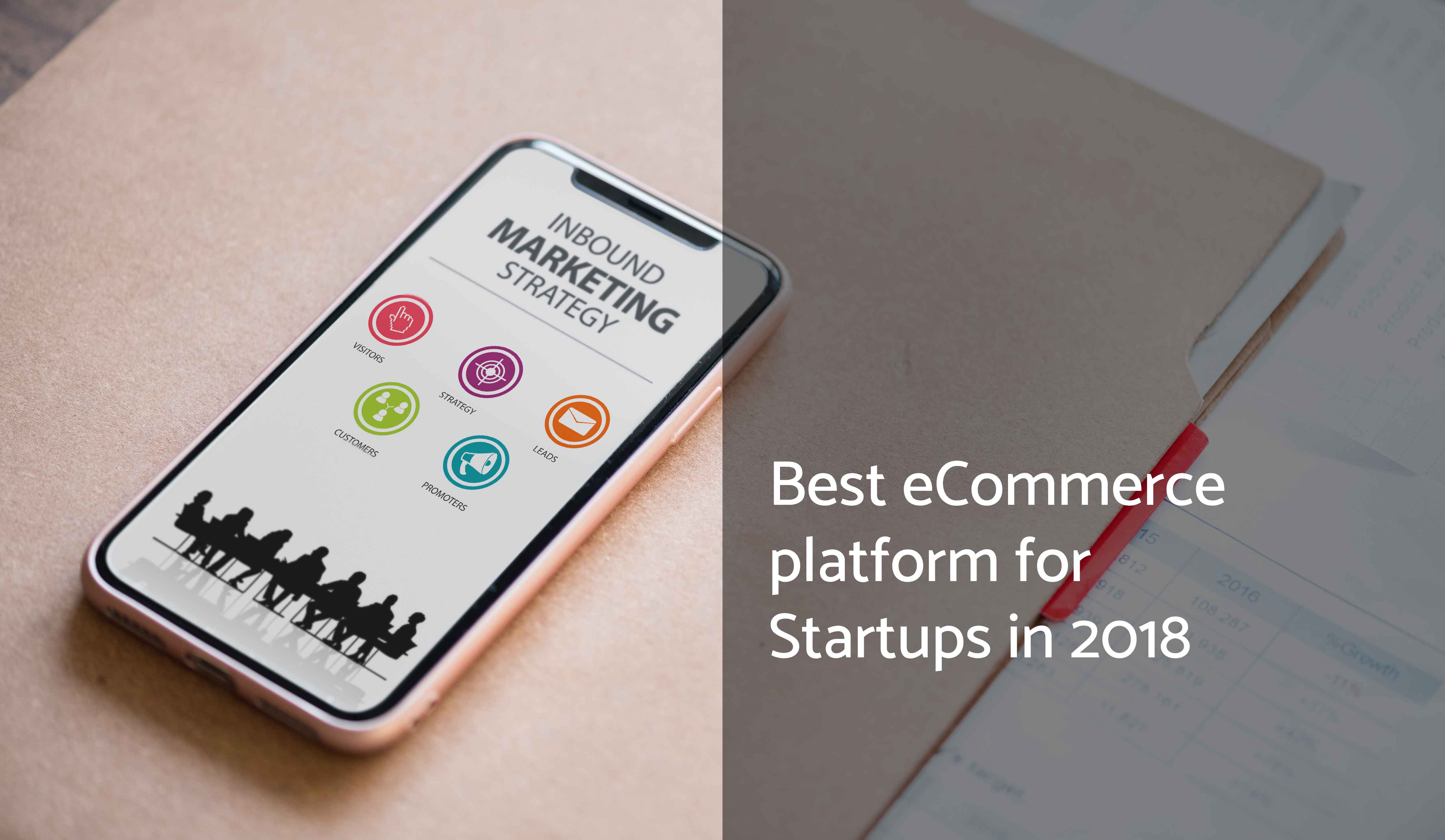 an iphone with a e commerce app